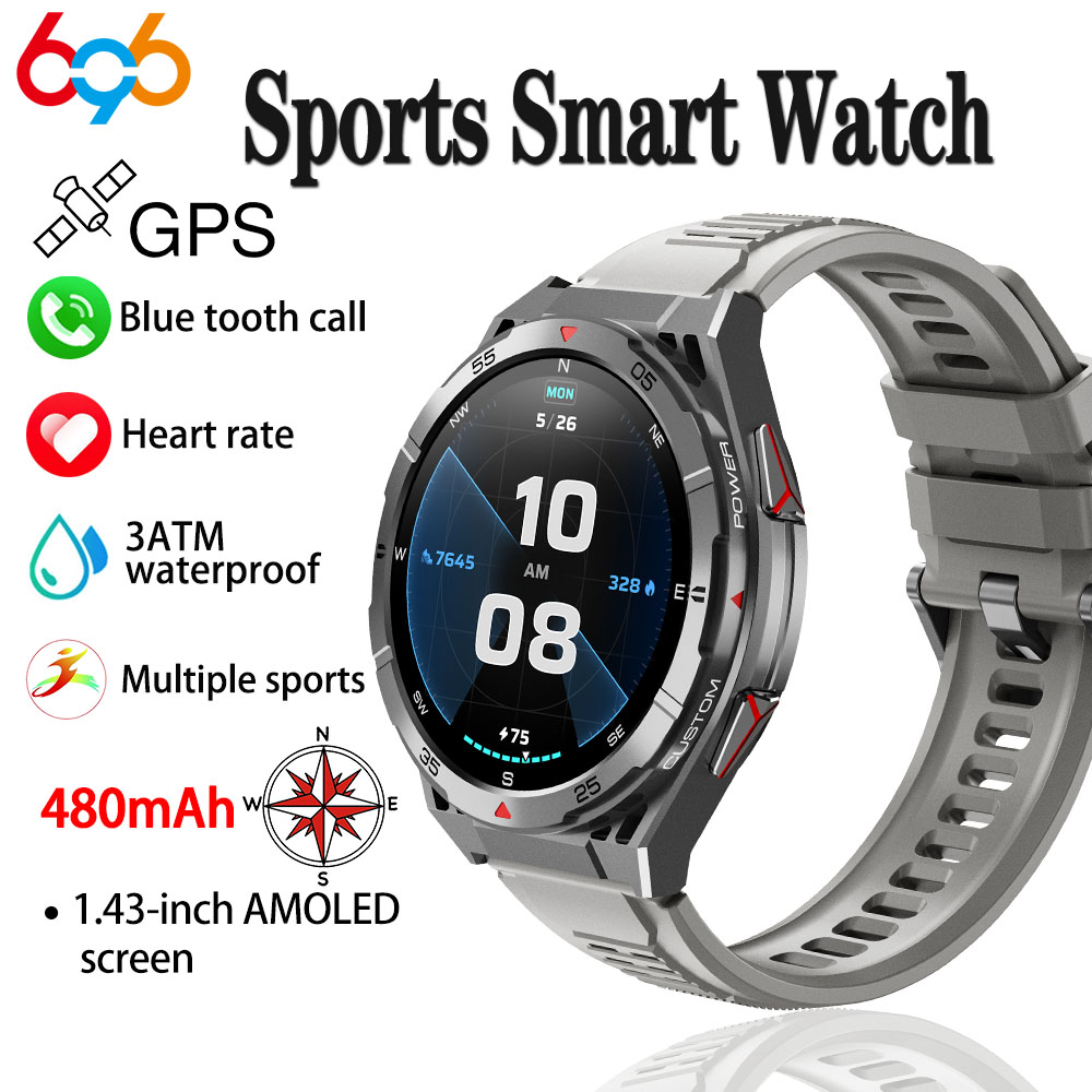 Smartwatch Face - Nuevo reloj inteligente GPS deportes brújula