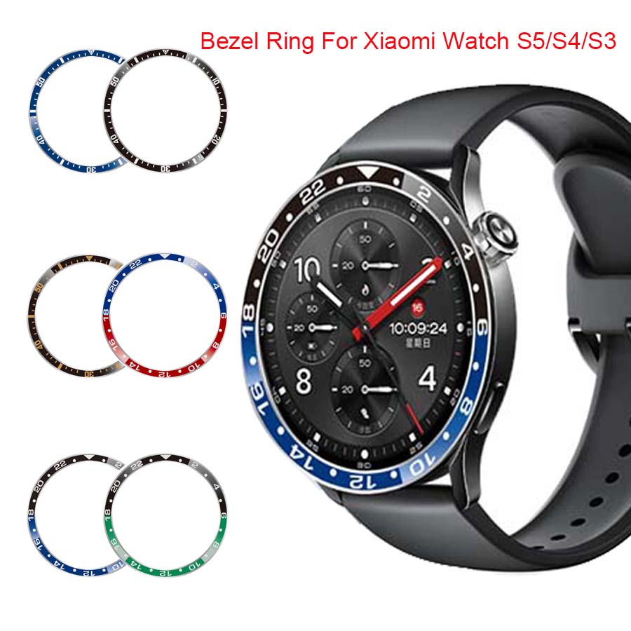 Xiaomi Smartwatch S3 Accessories - Anillo de bisel metálico para Xiaomi