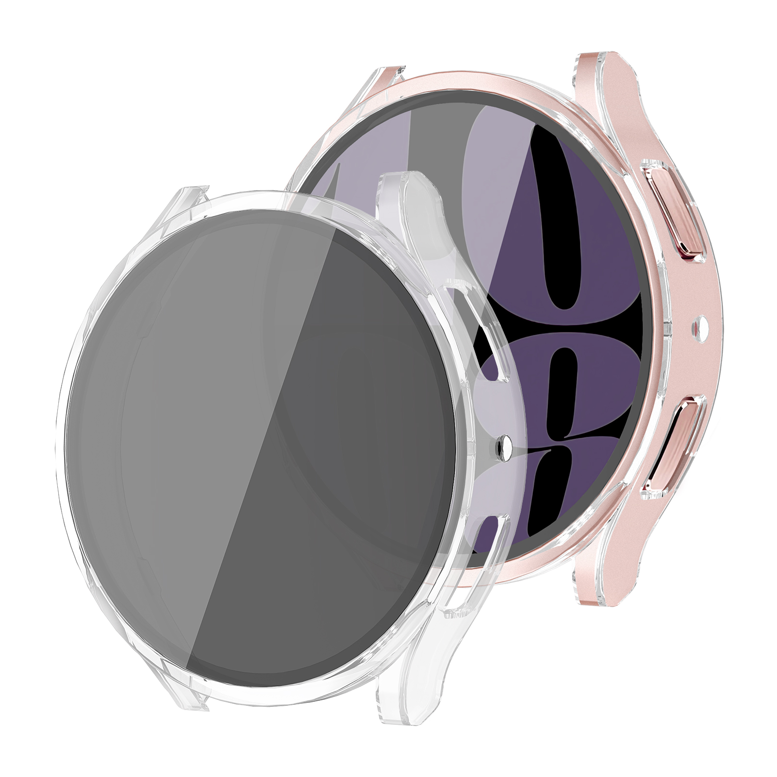 Samsung Smartwatch Accessories - Vidrio templado + funda de privacidad