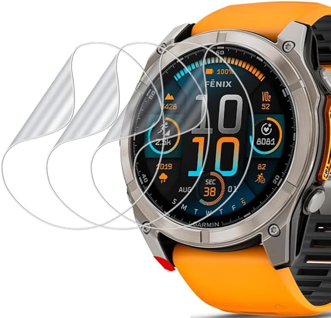 Garmin Smartwatch Accessories - Película de hidrogel para reloj inteligente