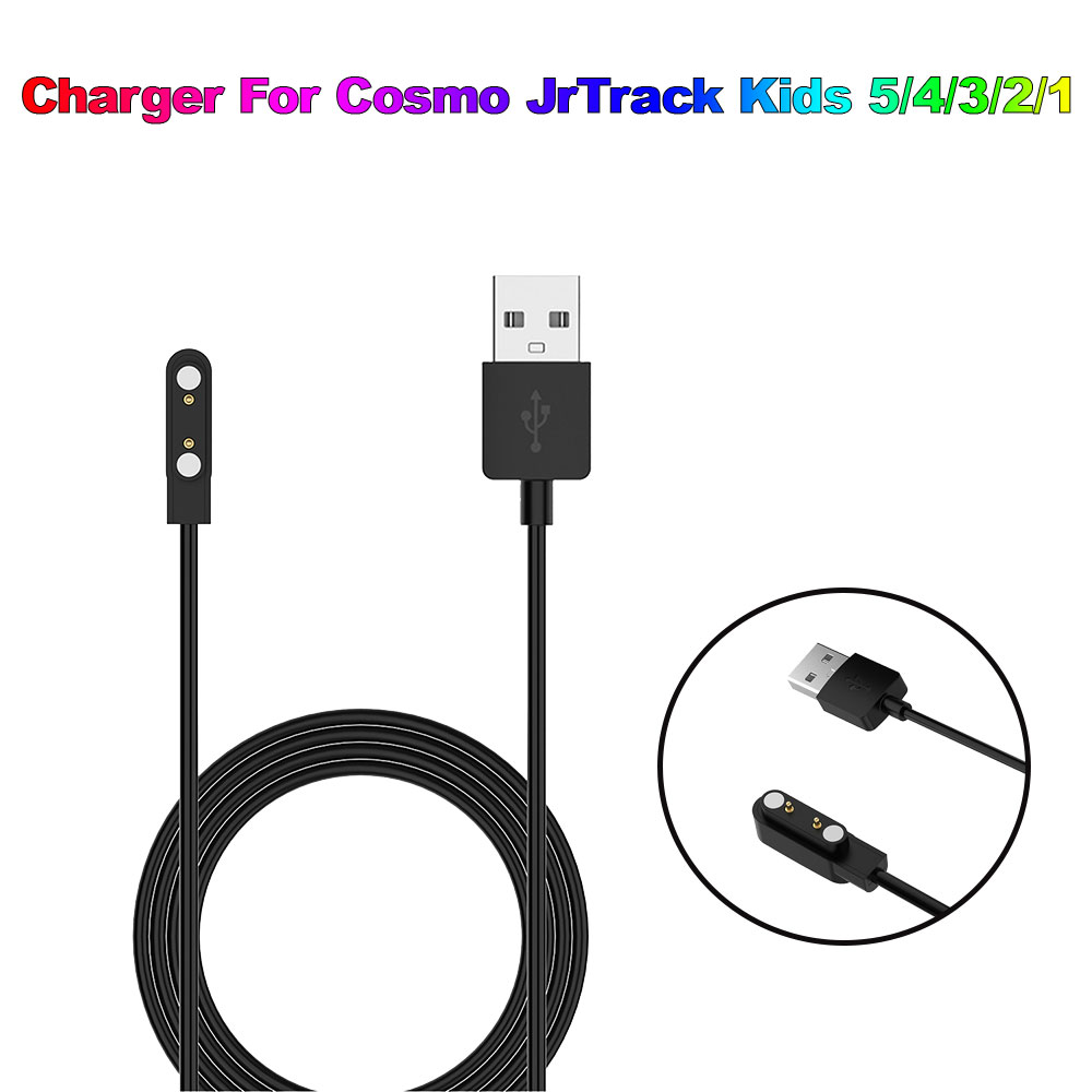 Android Smartwatch Accessories - Cable cargador de 60cm, adaptador de
