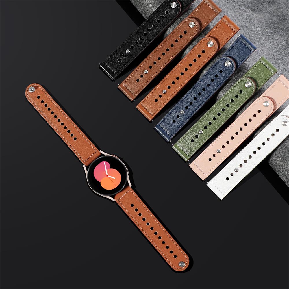 Xiaomi Smartwatch S3 Accessories - Correa de cuero para Samsung Galaxy