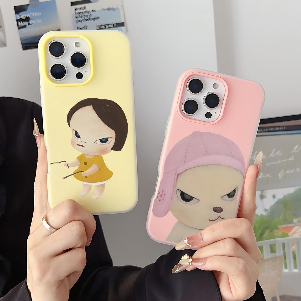 Apple Iphone 15 Pro Max - Funda de Teléfono del Artista Y-Yoshitomo