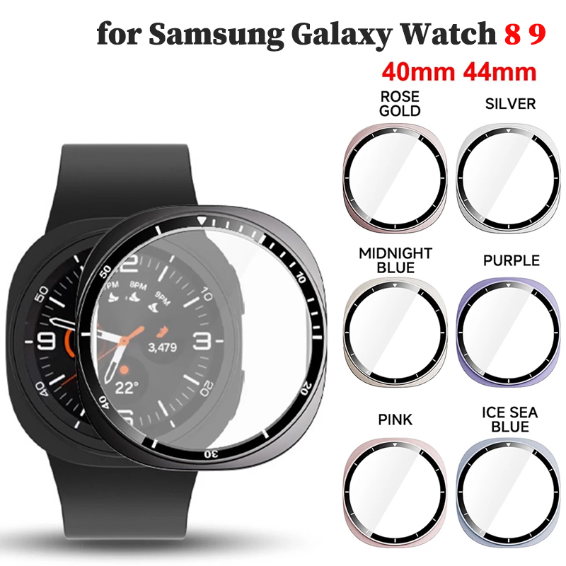 Samsung Smartwatch Accessories - Funda Protectora de Vidrio Templado y