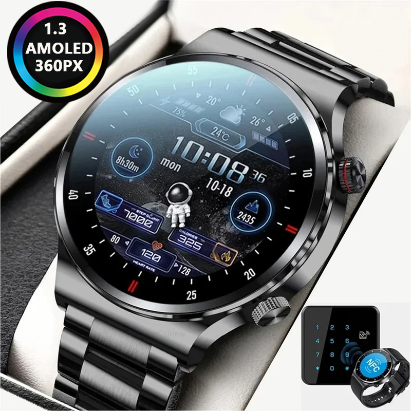 Smartwatch Face - GPS ECG + PPG Bluetooth llamada