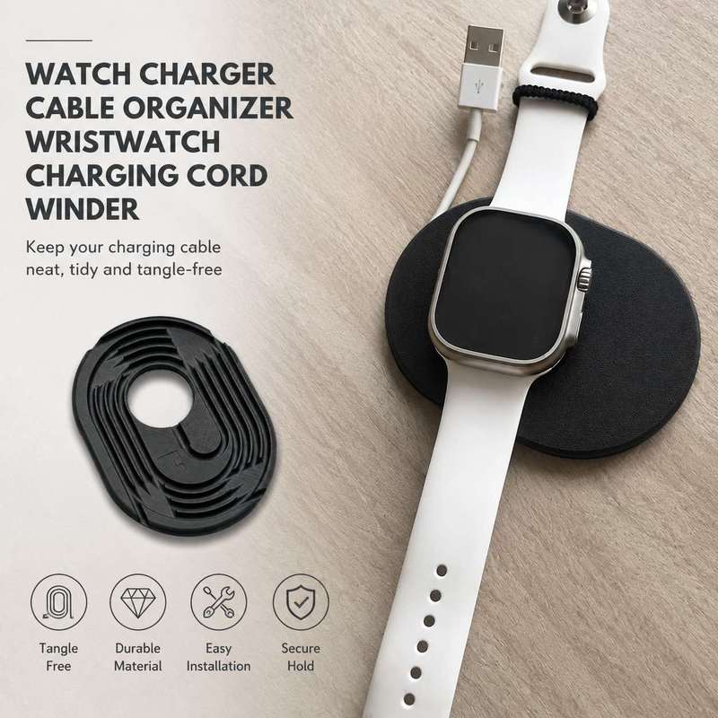 Watch Charger Cable - Organizador de Cables para Reloj Inteligente,