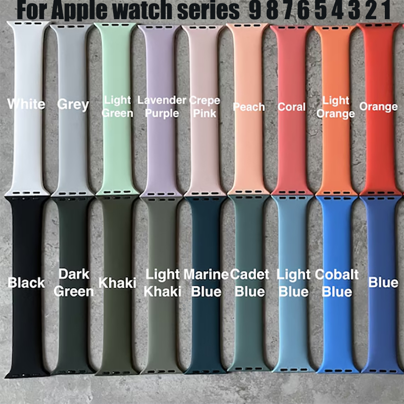 Sport Loop Strap - Solo Loop de silicona para apple