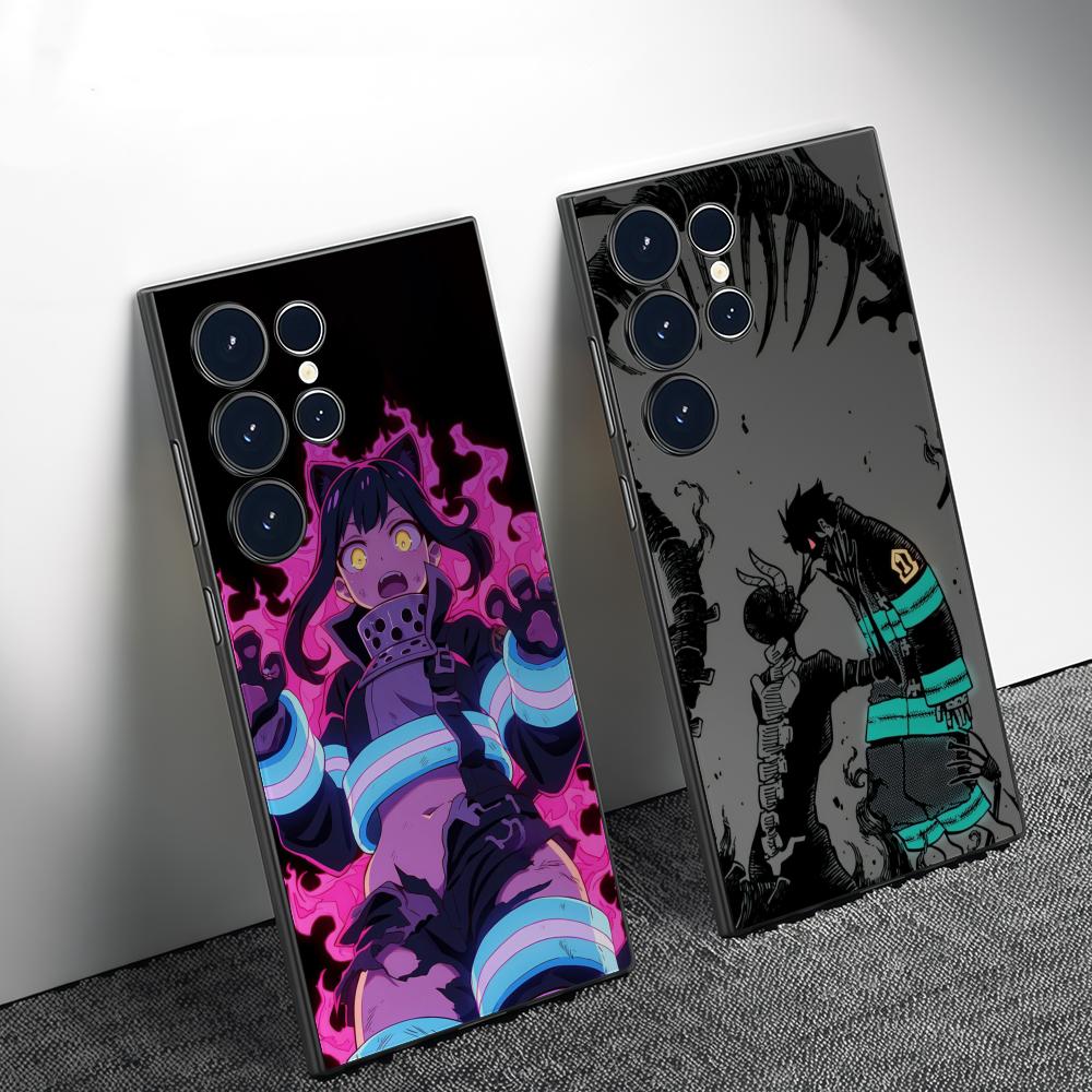 Samsung Galaxy S25 - Funda de teléfono Anime F-Fire Force