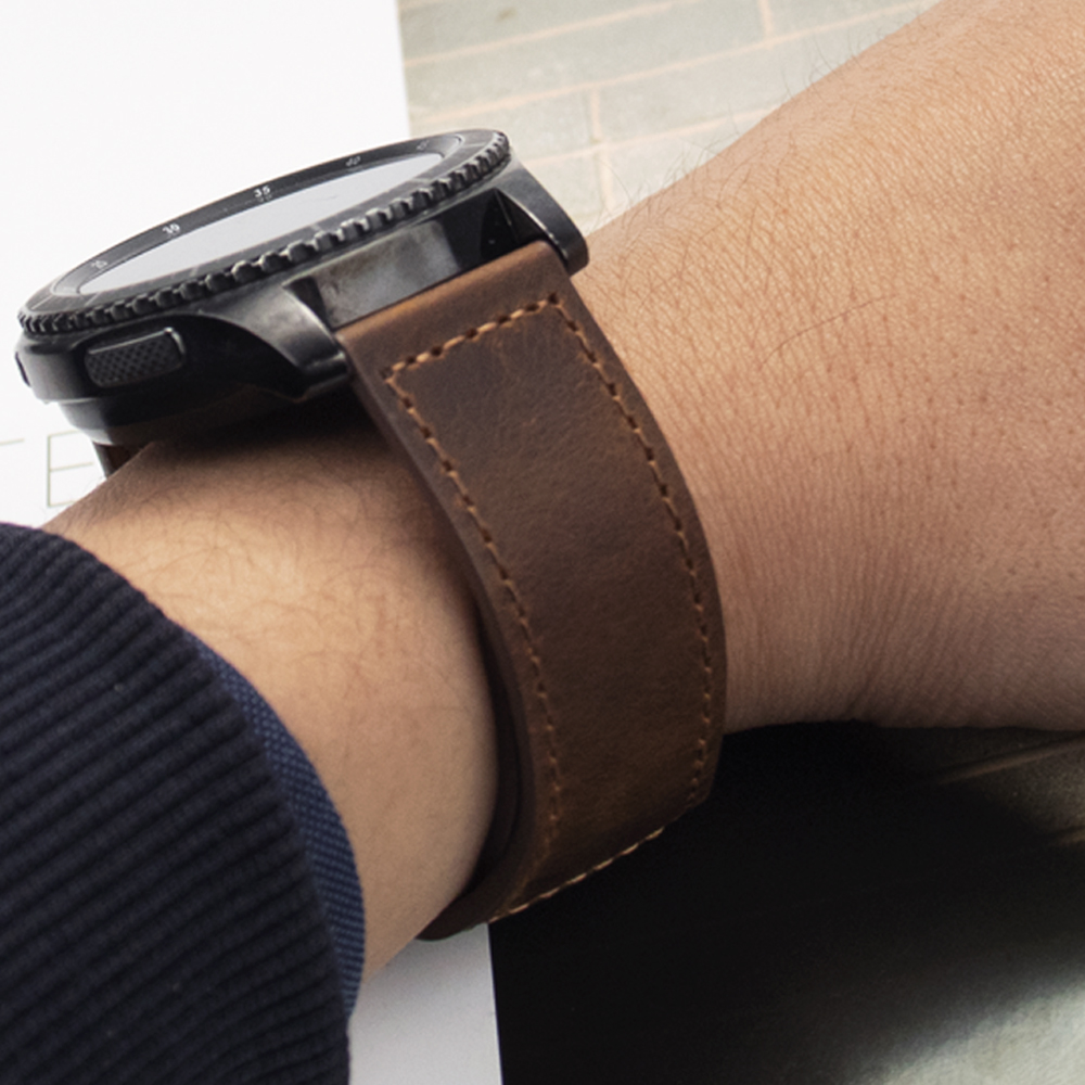 Smartwatch Accessories Shop - Correa de cuero genuino para Huawei