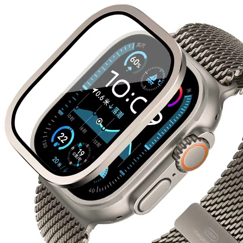 Smart Watch Accessories - Vidrio templado para Apple Watch Ultra