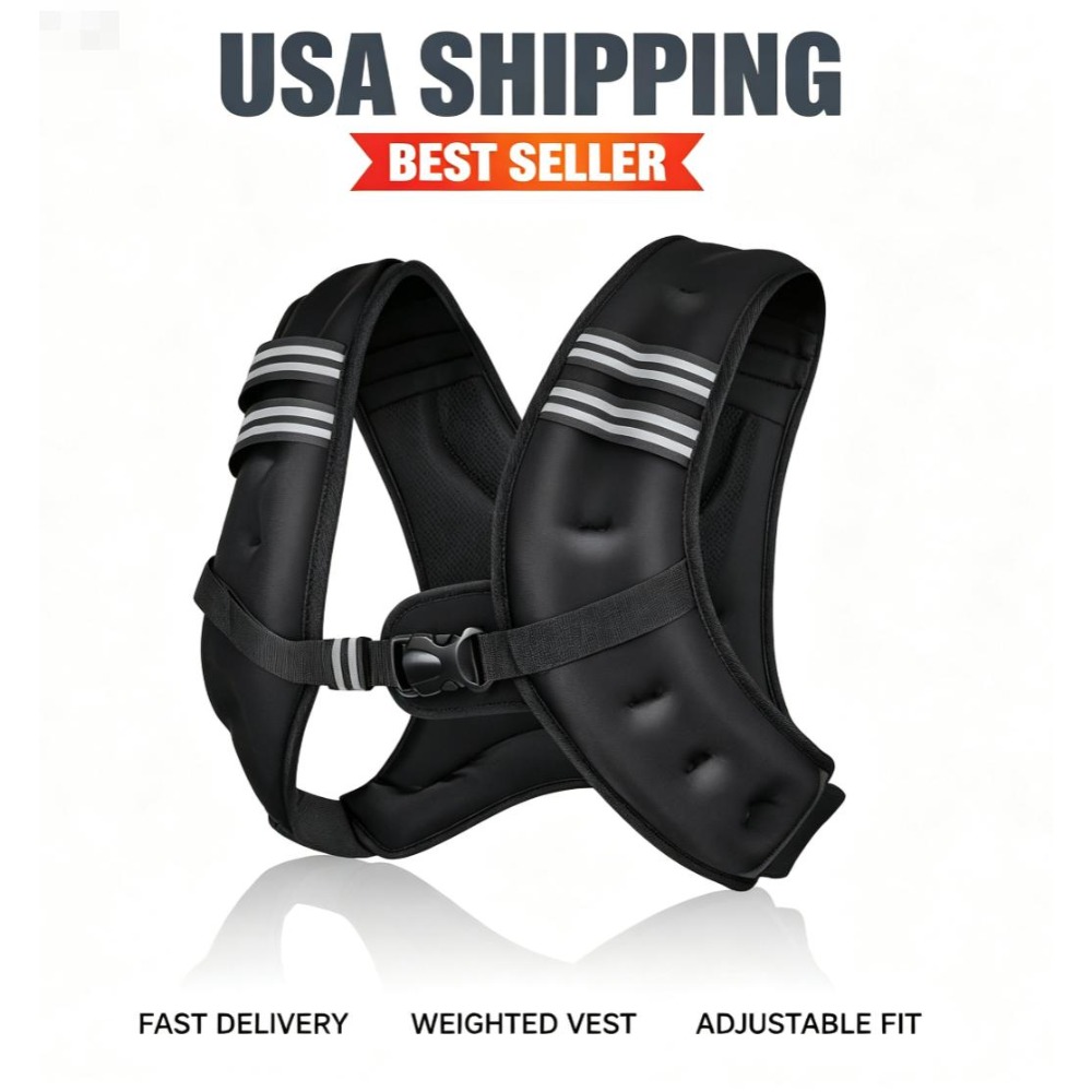 Rugged Sport Strap - Chaleco con peso para fitness, prellenado