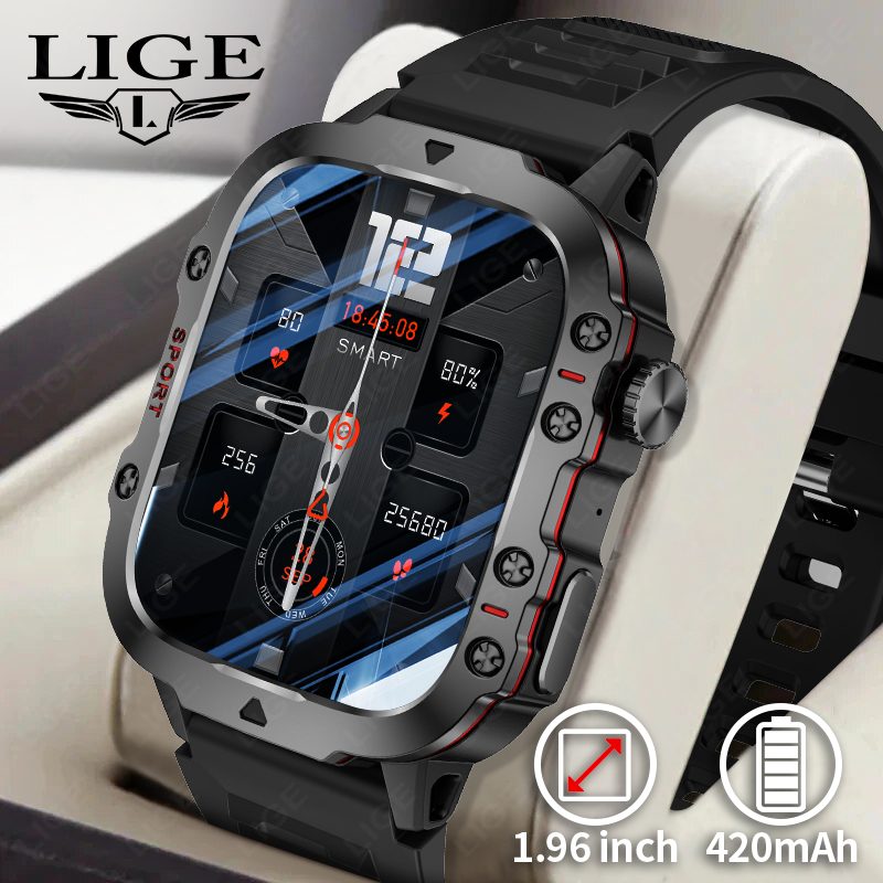 Smartwatch Face - Reloj inteligente LIGE para exteriores para