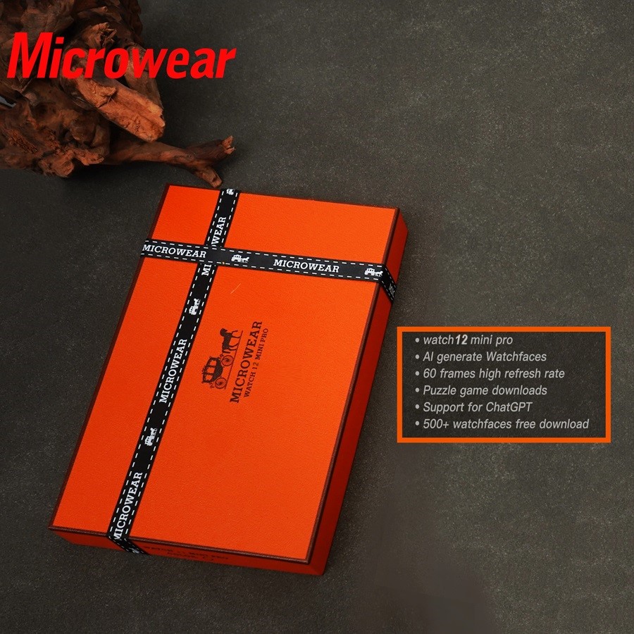 Smartwatch M Active - Reloj Inteligente Microwear W12 Mini Pro,