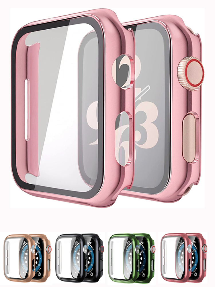 Smartwatch Watch Accessories For Women - Vidrio + funda para Apple Watch