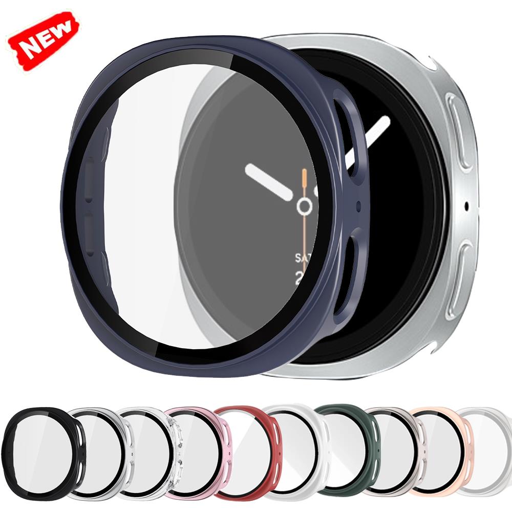 Samsung Smartwatch Accessories - Vidrio templado + funda de PC