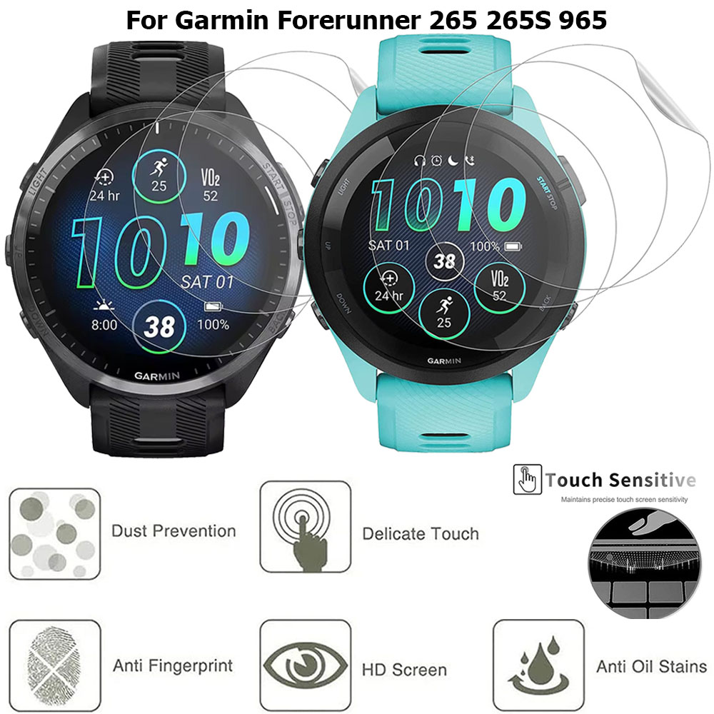 Garmin Smartwatch Accessories - Película protectora de hidrogel HD suave