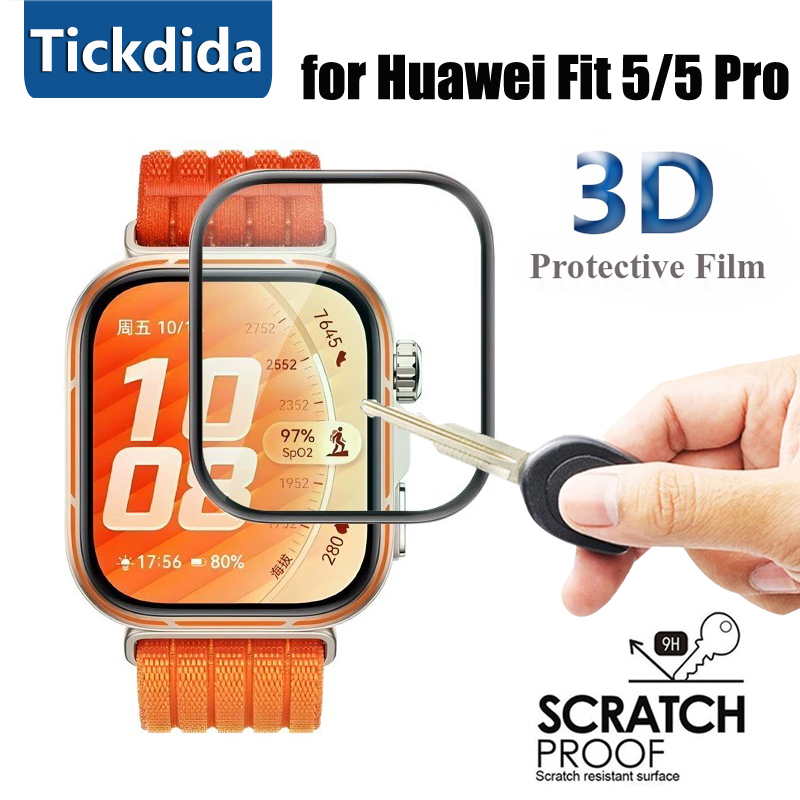 Huawei Smartwatch Accessories - Protector de Pantalla de Vidrio Templado