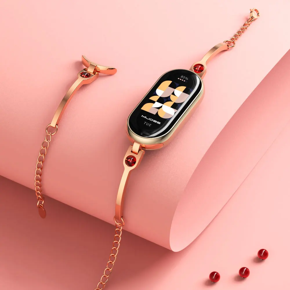 Smartwatch Watch Accessories For Women - Correa de repuesto de acero inoxidable