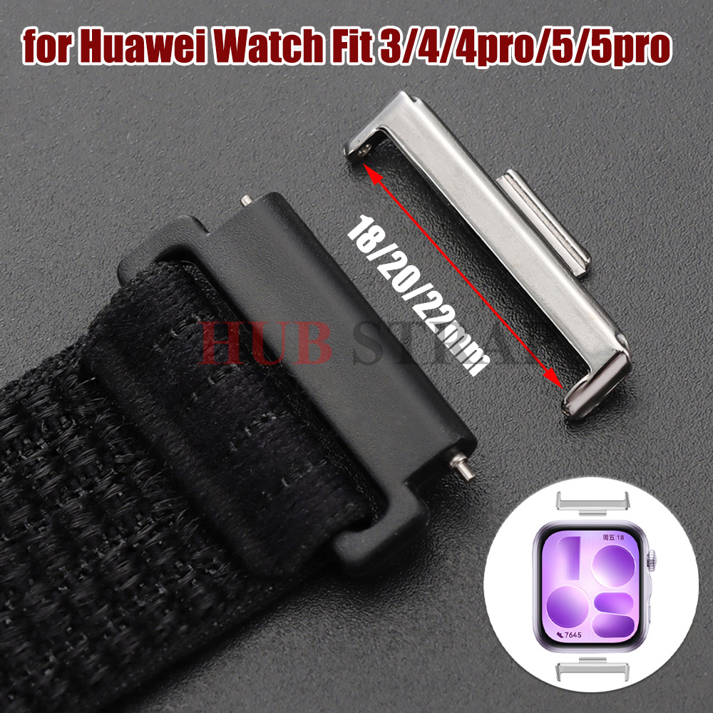 Huawei Smartwatch Accessories - Conector de Correa de Metal de