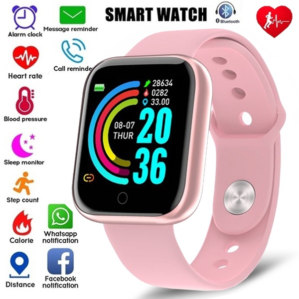 Reloj inteligente D20, resiste - Smartwatch Face reseña y precio