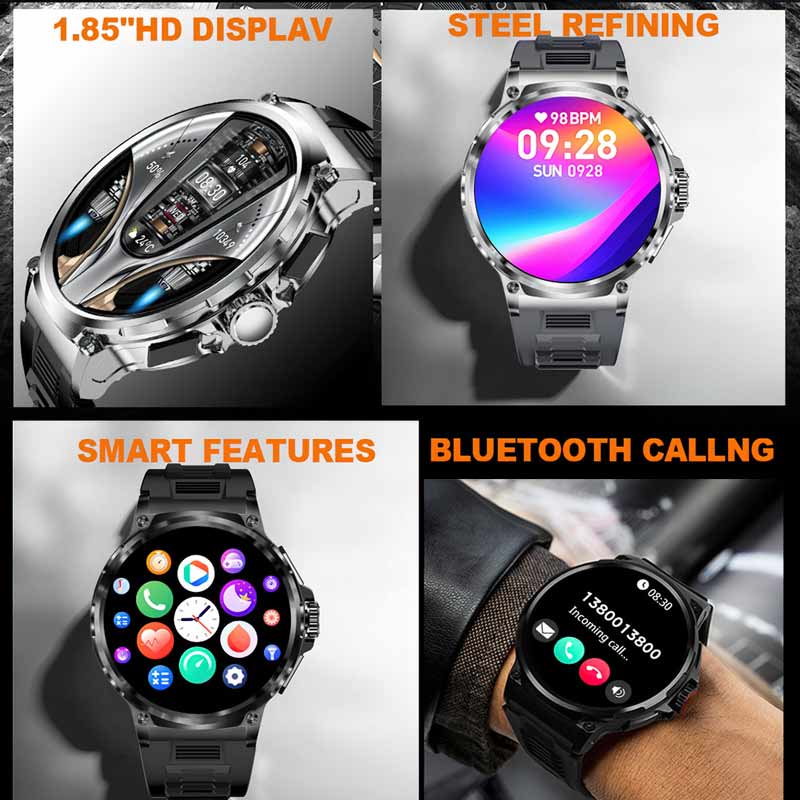 NORTH EDGE-reloj inteligente p - Smartwatch Face reseña y precio