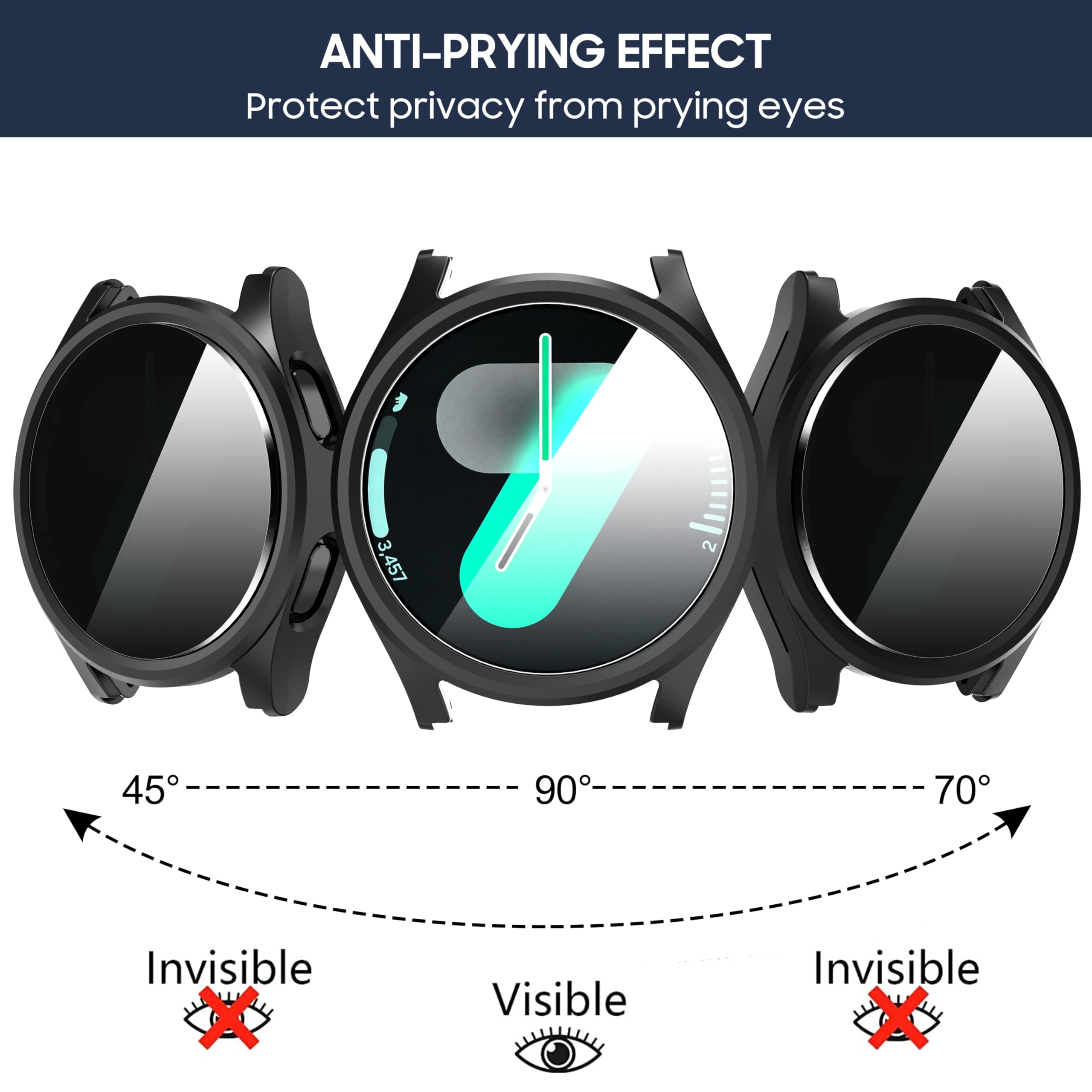 Vidrio templado + funda de pri - Samsung Smartwatch Accessories reseña y precio