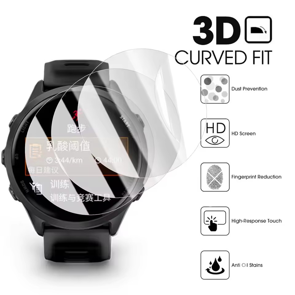 Película de hidrogel para relo - Garmin Smartwatch Accessories reseña y precio