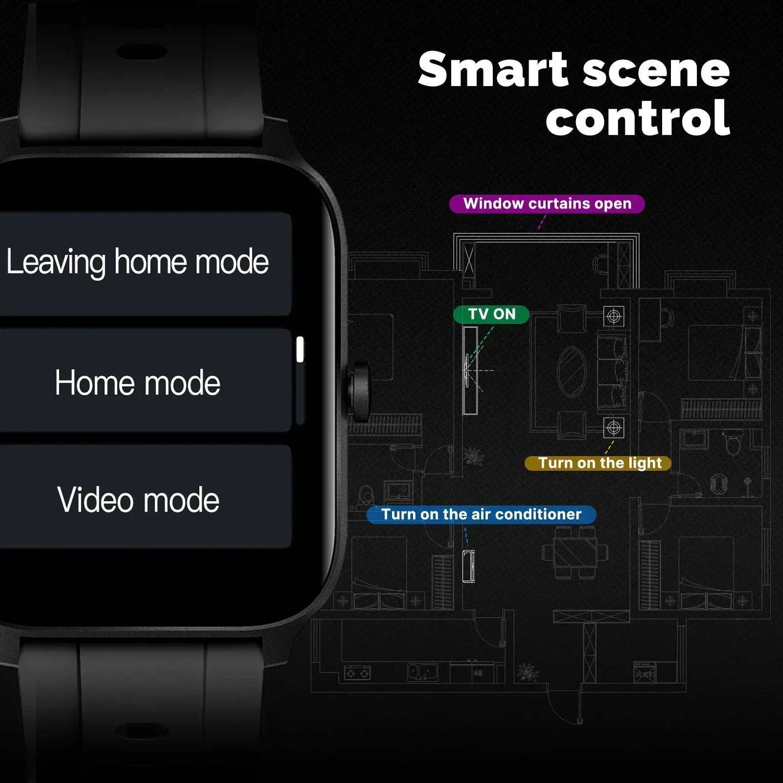 Reloj inteligente MOES Alexa,  - Smartwatch Face reseña y precio