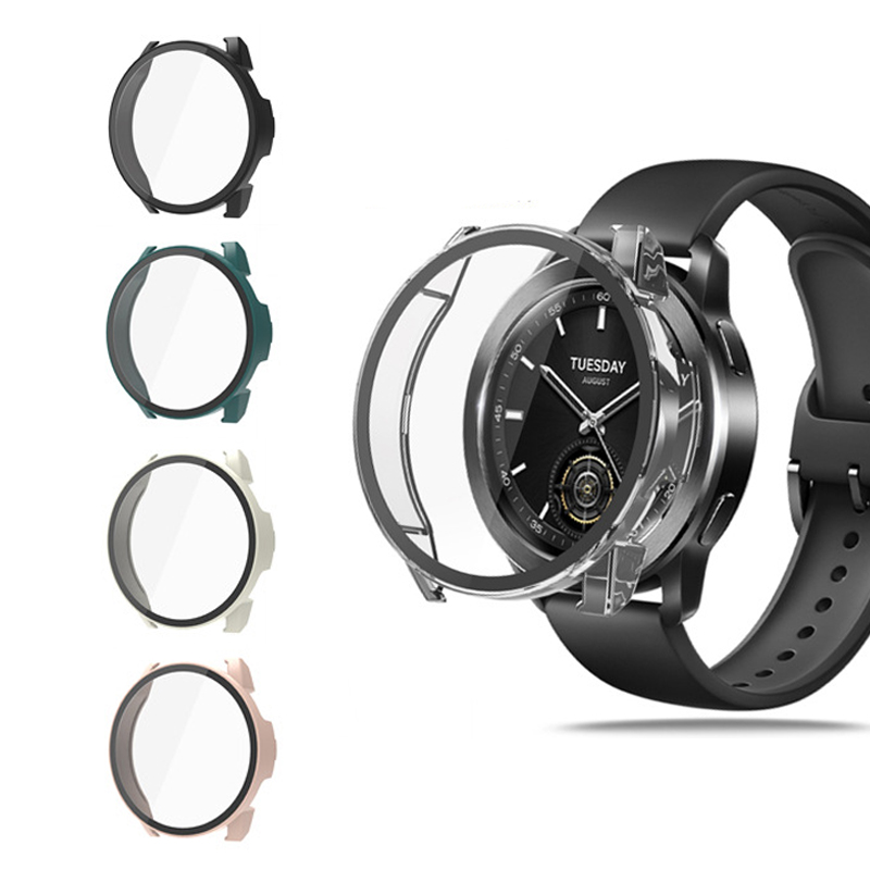 Protector de pantalla de crist - Xiaomi Smartwatch S3 Accessories reseña y precio