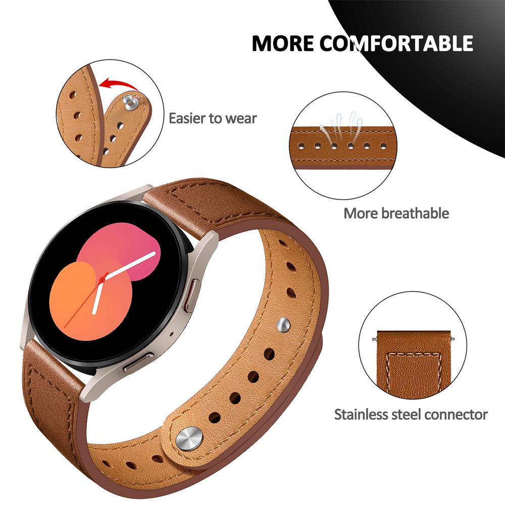 Correa de cuero para Samsung G - Xiaomi Smartwatch S3 Accessories reseña y precio