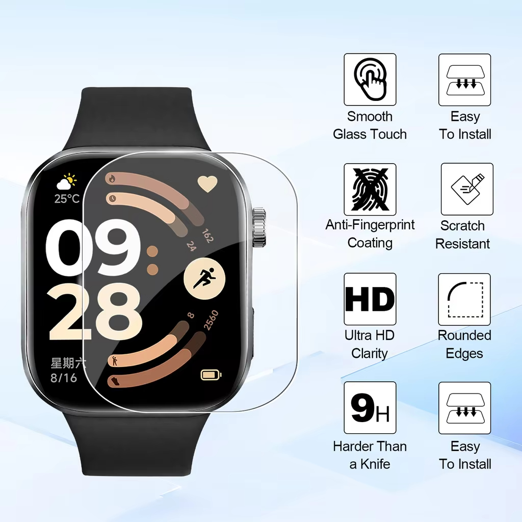 Película suave para Xiaomi Red - Smartwatch Watch Accessories reseña y precio