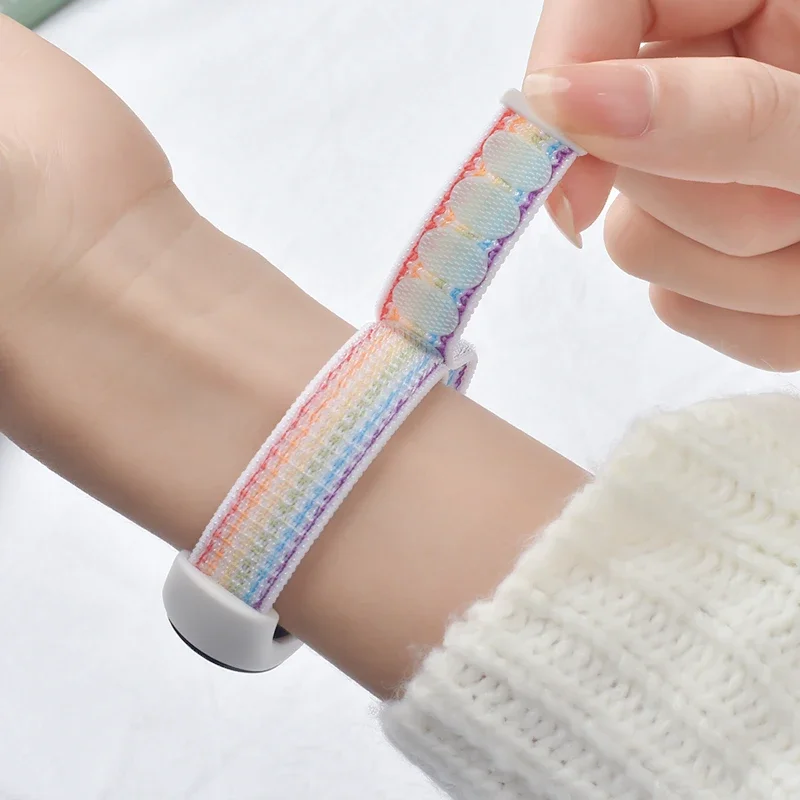 Correa de nailon para reloj in - Smartwatch Watch Accessories For Women reseña y precio