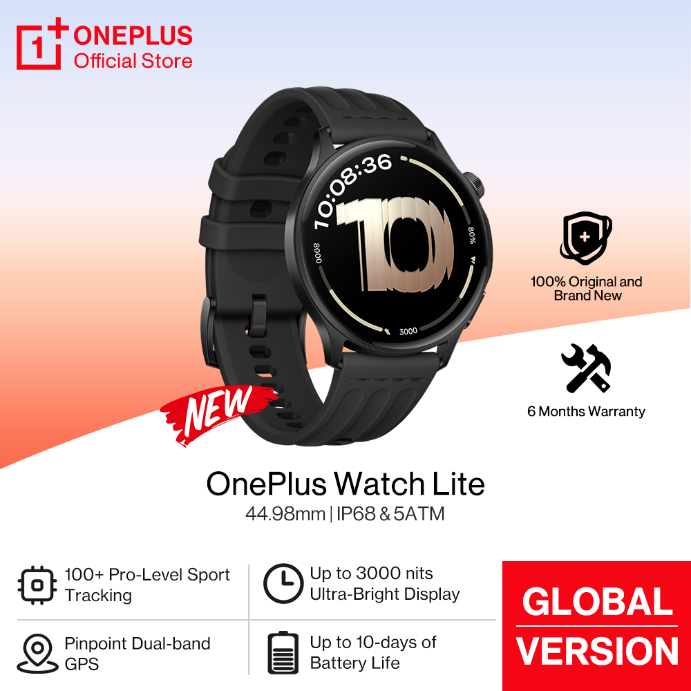 Estreno mundial OnePlus Watch  - Smartwatch X reseña y precio