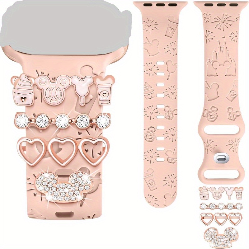 Adorables dijes de correa de r - Smartwatch Watch Accessories reseña y precio