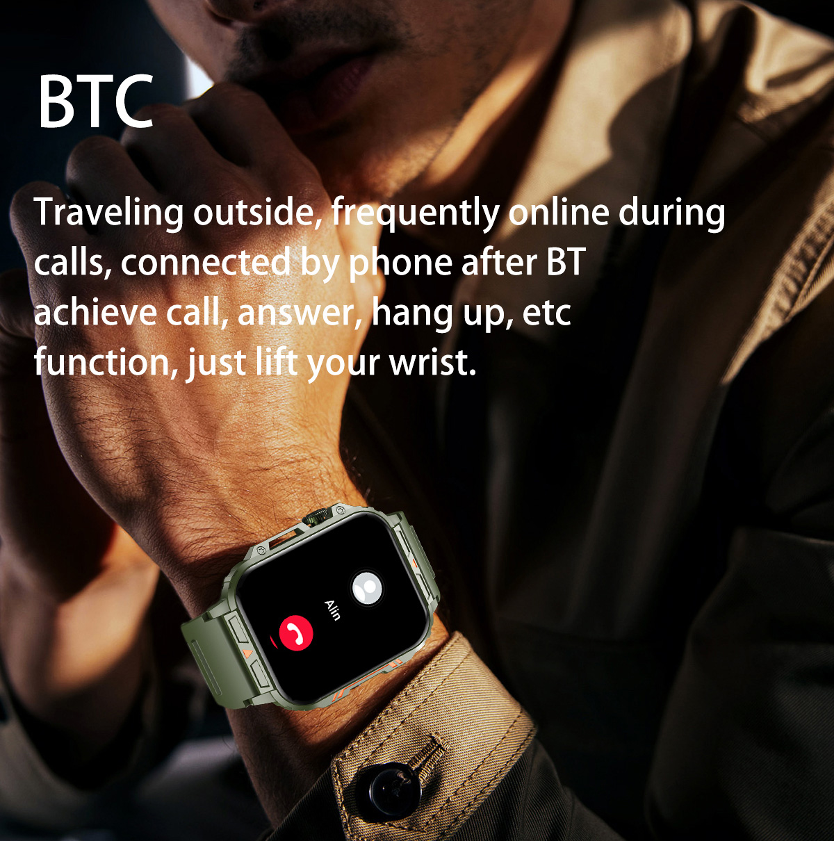 Reloj inteligente militar para - Smartwatch Face reseña y precio