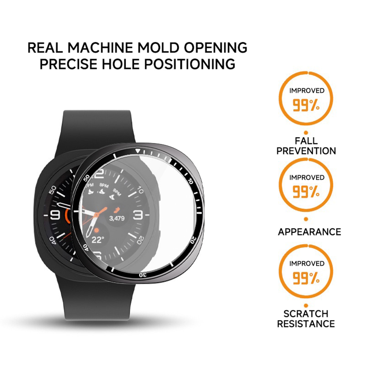 Funda Protectora de Vidrio Tem - Samsung Smartwatch Accessories reseña y precio