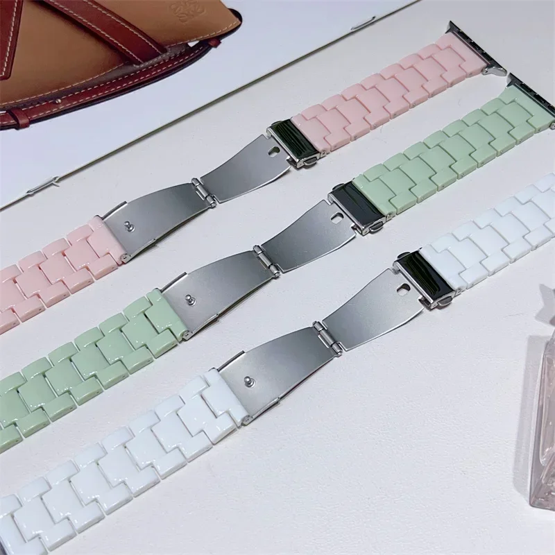 Correa de reloj + funda + vidr - Smartwatch Watch Accessories For Women reseña y precio