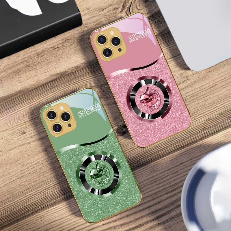 Funda de Cristal Morado para i - Screen Protector Film reseña y precio
