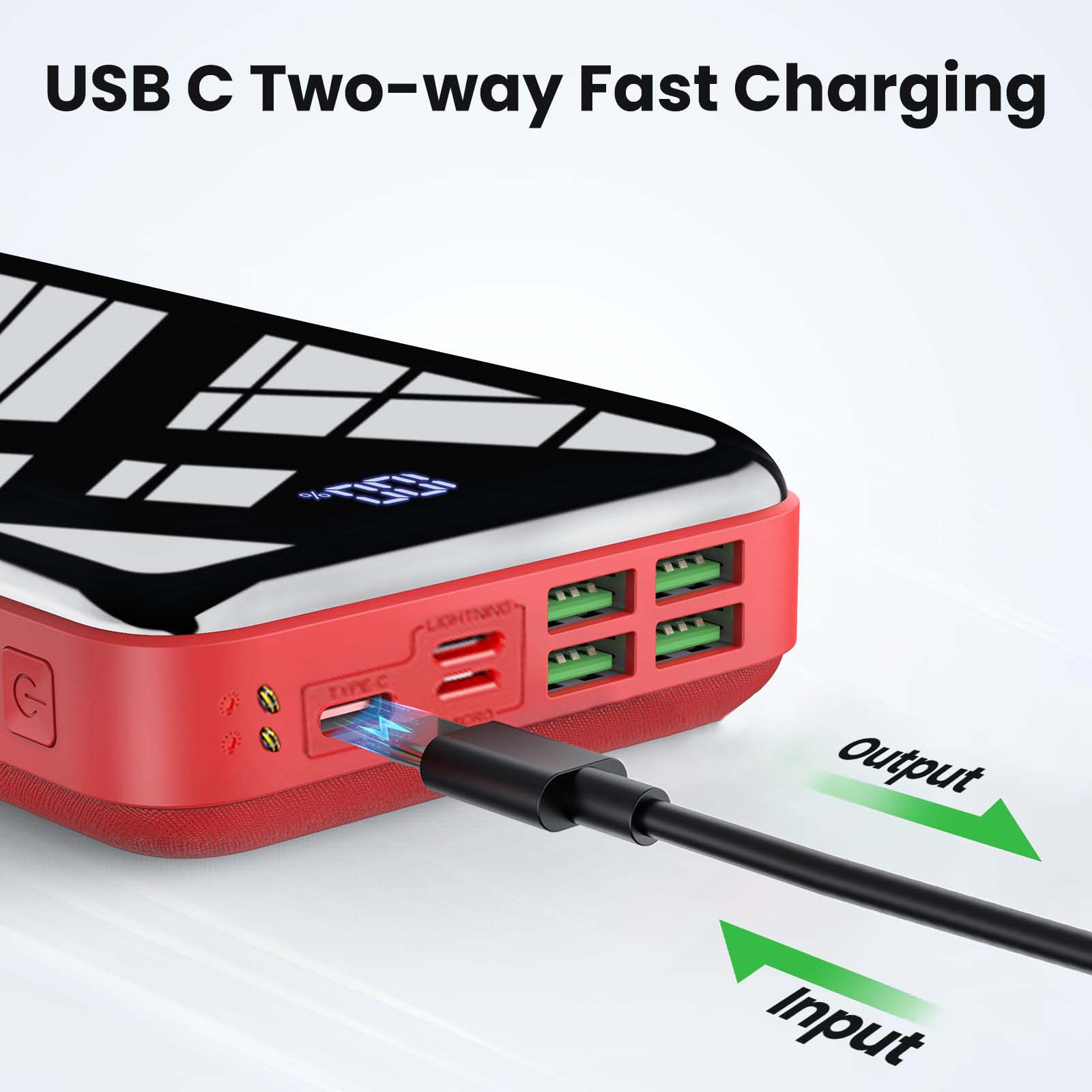 Cargador Portátil de 30000 mAh - Watch Charger Cable reseña y precio