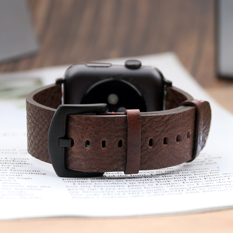 Correa italiana de piel de bec - Smartwatch Accessories Shop reseña y precio