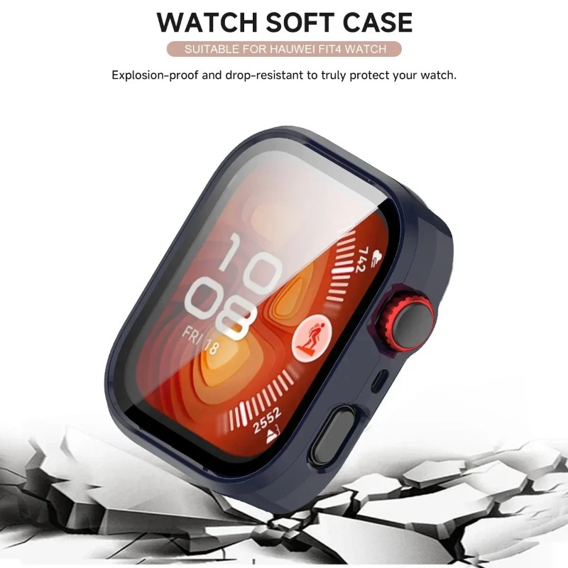 Funda de silicona para PC + cr - Huawei Smartwatch Accessories reseña y precio