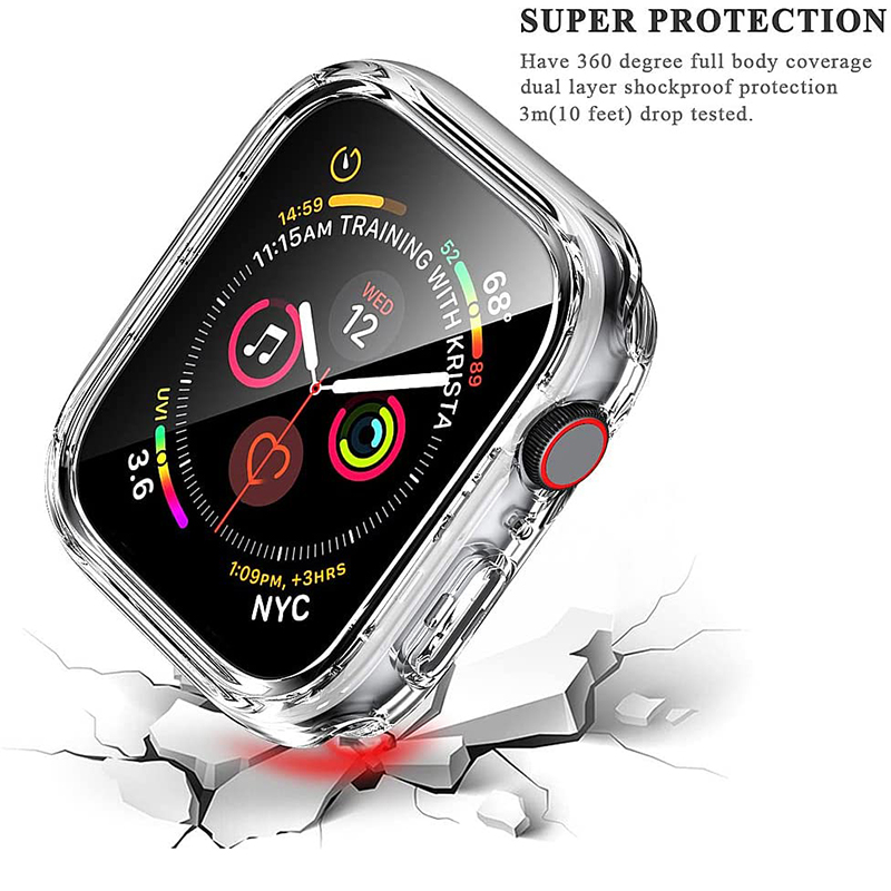Vidrio templado + cubierta par - Garmin Smartwatch Accessories reseña y precio