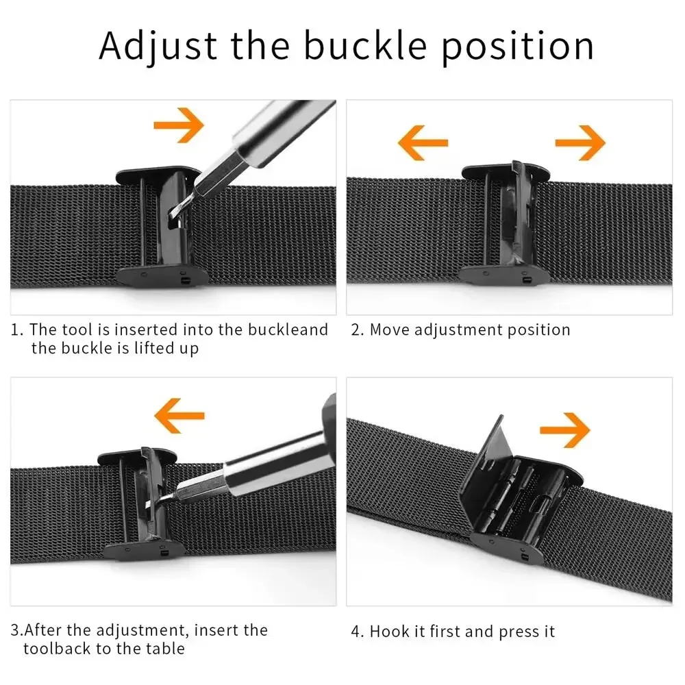 Bandas de metal para Honor Wat - Stainless Mesh Band reseña y precio