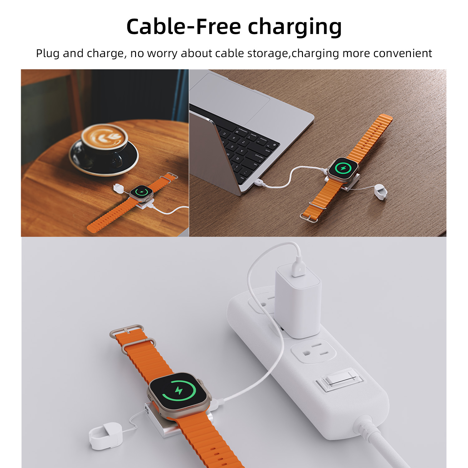 Cargador Bonola para Apple Wat - Watch Charger Cable reseña y precio