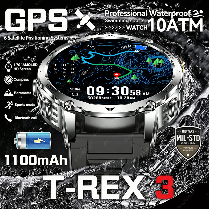 Reloj Inteligente T-Rex 3 de G - Smartwatch M Active reseña y precio