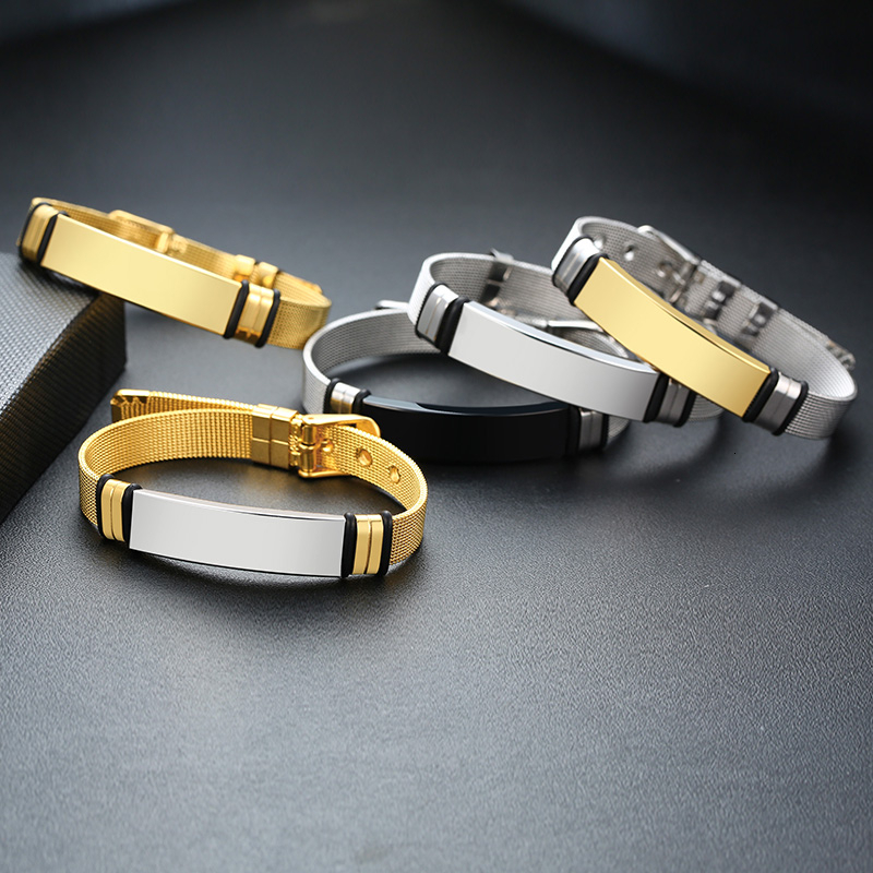 Vnox-pulsera de acero inoxidab - Stainless Mesh Band reseña y precio