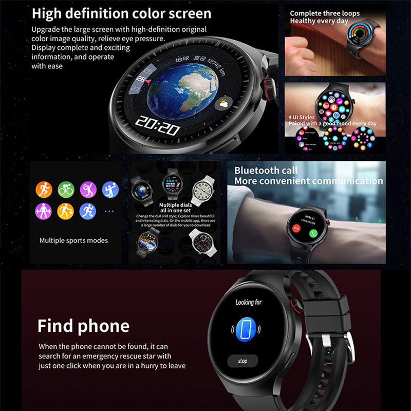 Reloj Inteligente 2026 para Ho - Smartwatch M Active reseña y precio