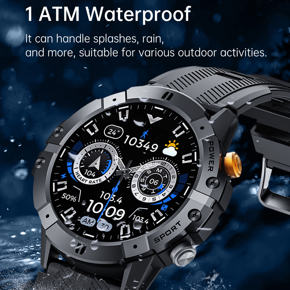 Reloj Inteligente Militar para - Smartwatch Face reseña y precio