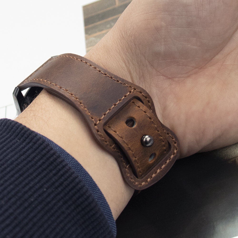 Correa de cuero genuino para H - Smartwatch Accessories Shop reseña y precio