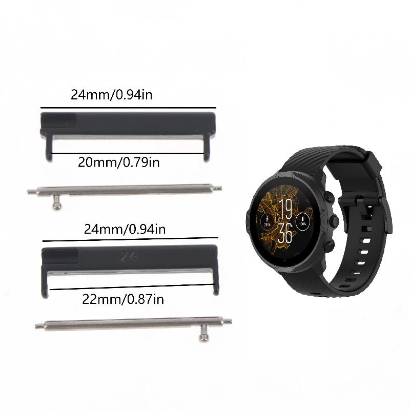 1 par de adaptadores de pulser - Smart Watch Accessories reseña y precio